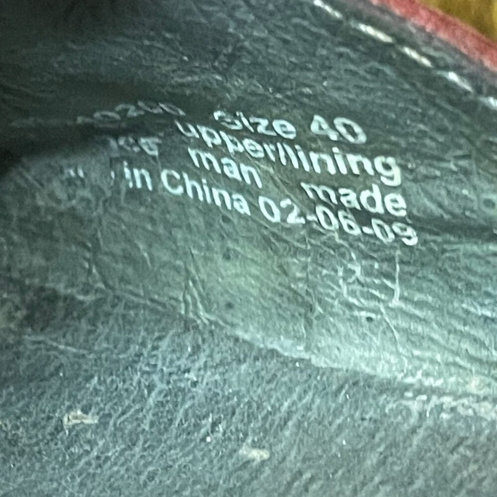 Dansko Red Textured Strap Mules - Picture 9 of 9